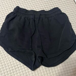 H&M Black Sweatshorts Shorts